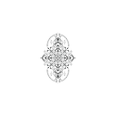 Oh My Ink temporary tattoo - Line Art Design V5
