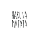 Oh My Ink temporary tattoo - Hakuna Matata