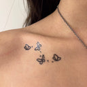 Simple Line Butterflies