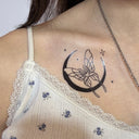 Butterfly with Moon
