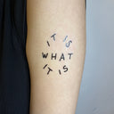 It Is What It Is