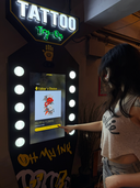 World's First Tattoo Try-On Machine