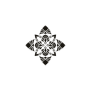 Oh My Ink temporary tattoo - Mandala V2