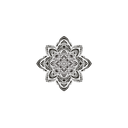 Oh My Ink temporary tattoo - Mandala V9