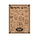 Oh My Ink x SPCA temporary tattoo - Corgi Blind Box front packaging