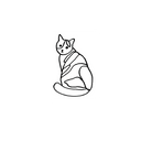 Oh My Ink x SPCA temporary tattoo - Domestic Cat 3