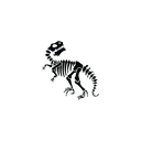 Oh My Ink temporary tattoo - Dinosaur Fossils