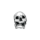 Oh My Ink temporary tattoo - Skull V6