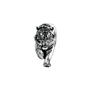 Oh My Ink temporary tattoo - Tigon V9