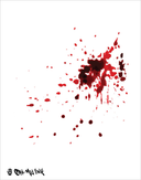 Blood splash