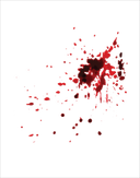 Blood splash