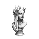 Mirror Tattoo - Sandra - Mind